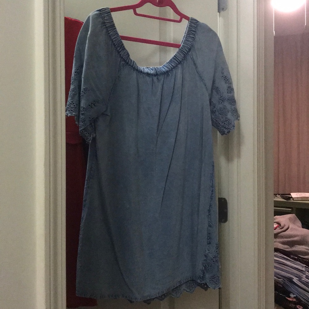 Blue summer dress